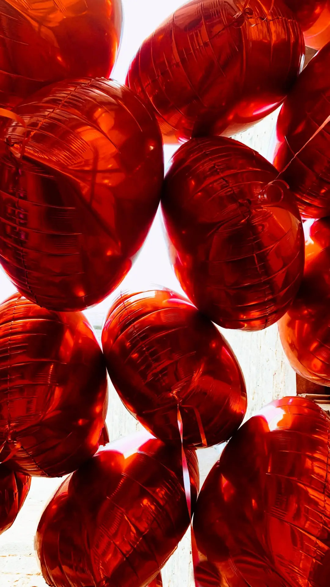 Helium balloons