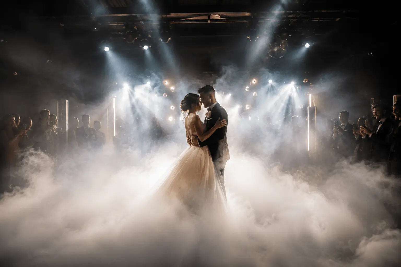 Low fog machine rental for weddings and stage