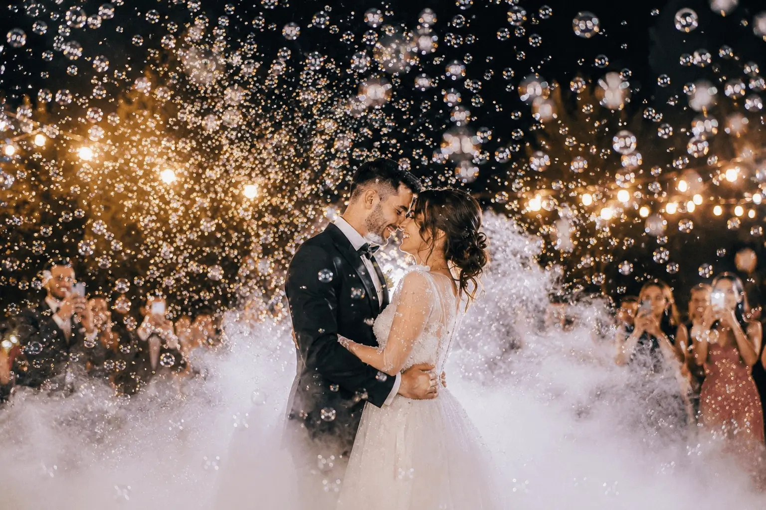 Bubble machine rental for parties and festivals